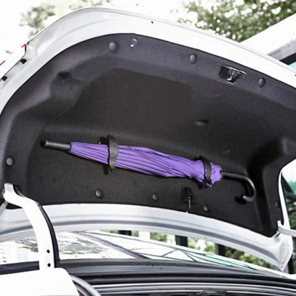 2Pcs Car Hook, Car Umbrella Storage Car Interior,Seat Back Hook, Multi-Purpose Trunk Umbrella Fixing Bracket