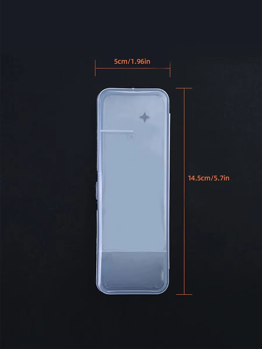 Manual Shaver Storage Box Specialized Tool Holder for Business Trips Double-Layer Multifunctional Portable