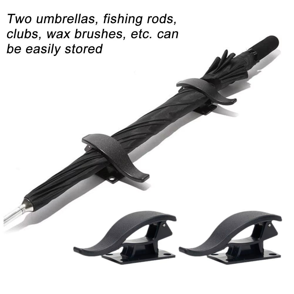 2Pcs Car Hook, Car Umbrella Storage Car Interior,Seat Back Hook, Multi-Purpose Trunk Umbrella Fixing Bracket