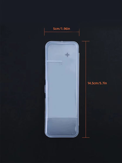 Manual Shaver Storage Box Specialized Tool Holder for Business Trips Double-Layer Multifunctional Portable