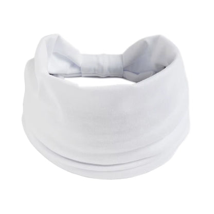 Head Band Women Hair Accessories Solid Wide Headband Bowknot Turbans Wash Face Make-Up Hair Band Sports Running Yoga Headbands