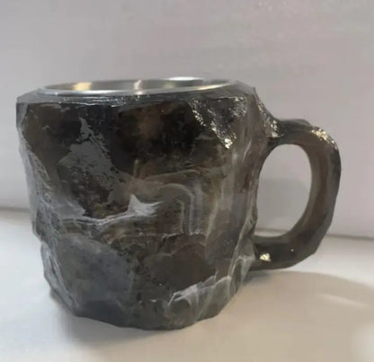 Resin Mineral Crystal Coffee Mug